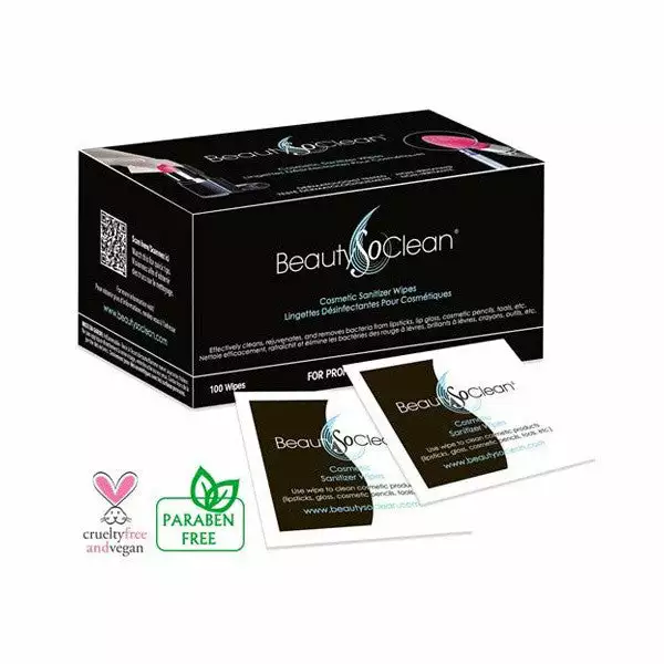 BeautySoClean Cosmetic Sanitizer Wipes Kits & Tools 2 BeautySoClean Cosmetic Sanitizer Wipes Kits & Tools