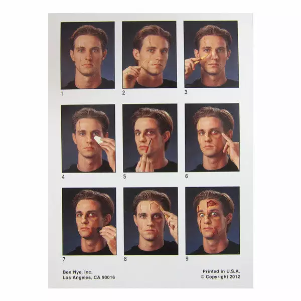 Ben Nye 3-D Special Effects Makeup Kit DK-2 2 Ben Nye 3-D Special Effects Makeup Kit DK-2