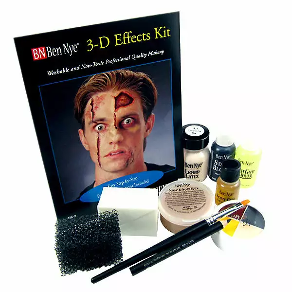 Ben Nye 3-D Special Effects Makeup Kit DK-2 1 Ben Nye 3-D Special Effects Makeup Kit DK-2