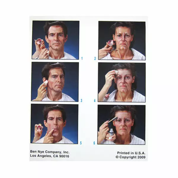 Ben Nye Old Age Makeup Kit HK-6 2 Ben Nye Old Age Makeup Kit HK-6