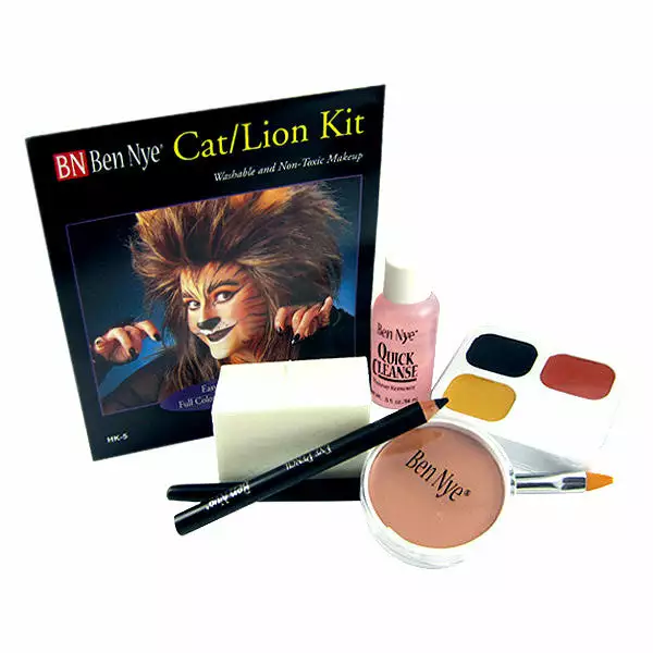 Ben Nye Cat/Lion Makeup Kit HK-5 1 Ben Nye Cat/Lion Makeup Kit HK-5