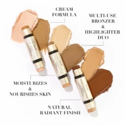 Jouer Bloom, Bronze & Glow Bronzer + Highlighter Duo 16 Jouer Bloom, Bronze & Glow Bronzer + Highlighter Duo