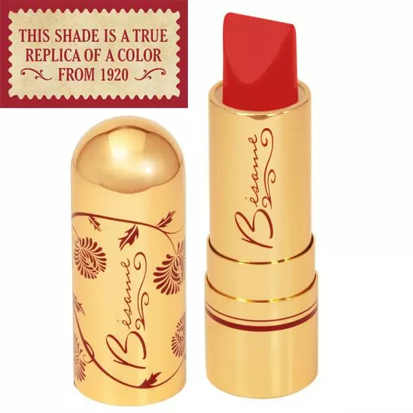 Besame Cosmetics 1920 - Besame Red Lipstick 1 Besame Cosmetics 1920 - Besame Red Lipstick
