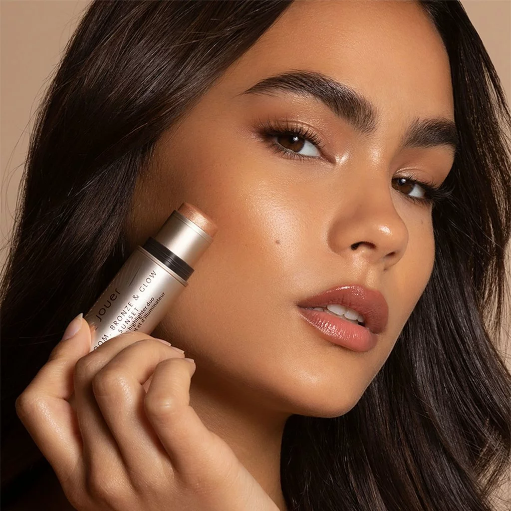 Jouer Bloom, Bronze & Glow Bronzer + Highlighter Duo 10 Jouer Bloom, Bronze & Glow Bronzer + Highlighter Duo