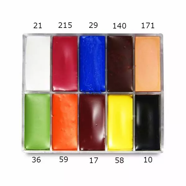 MAQ Pro Exclusive MaqPro Fard Creme Flashy Palette CRC1 (15 Ml.) 2 MAQ Pro Exclusive MaqPro Fard Creme Flashy Palette CRC1 (15 Ml.)