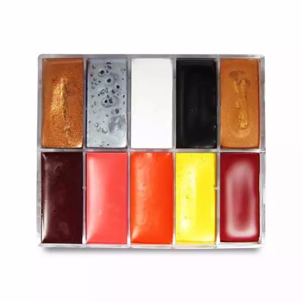 MAQ Pro Exclusive MaqPro Fard Creme Flashy Palette 2 (CRC 2) 0.5oz/15ml. Slim Lips 1 MAQ Pro Exclusive MaqPro Fard Creme Flashy Palette 2 (CRC 2) 0.5oz/15ml. Slim Lips