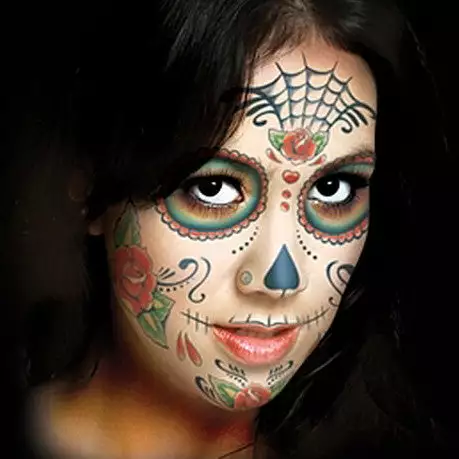 Special FX Tinsley Transfers Costume Face Kit - Sugar Skull 2 Special FX Tinsley Transfers Costume Face Kit - Sugar Skull