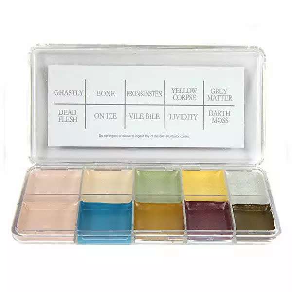 Premiere Products Inc. Skin Illustrator Necromania Palette Special FX 1 Premiere Products Inc. Skin Illustrator Necromania Palette Special FX