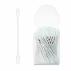 Camera Ready Cosmetics Point And Flat Oval Tip Swab - 120pc.