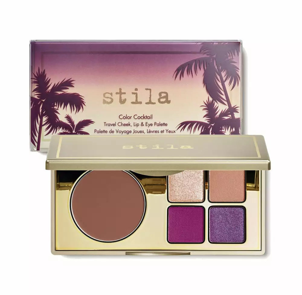 Face Stila Color Cocktail Travel Cheek, Lip & Eye Palette 4 Face Stila Color Cocktail Travel Cheek, Lip & Eye Palette