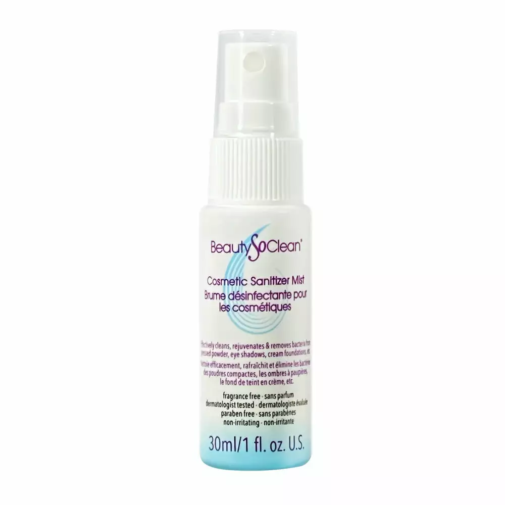 Brush Cleaner BeautySoClean Cosmetic Sanitizer Mist 2 Brush Cleaner BeautySoClean Cosmetic Sanitizer Mist