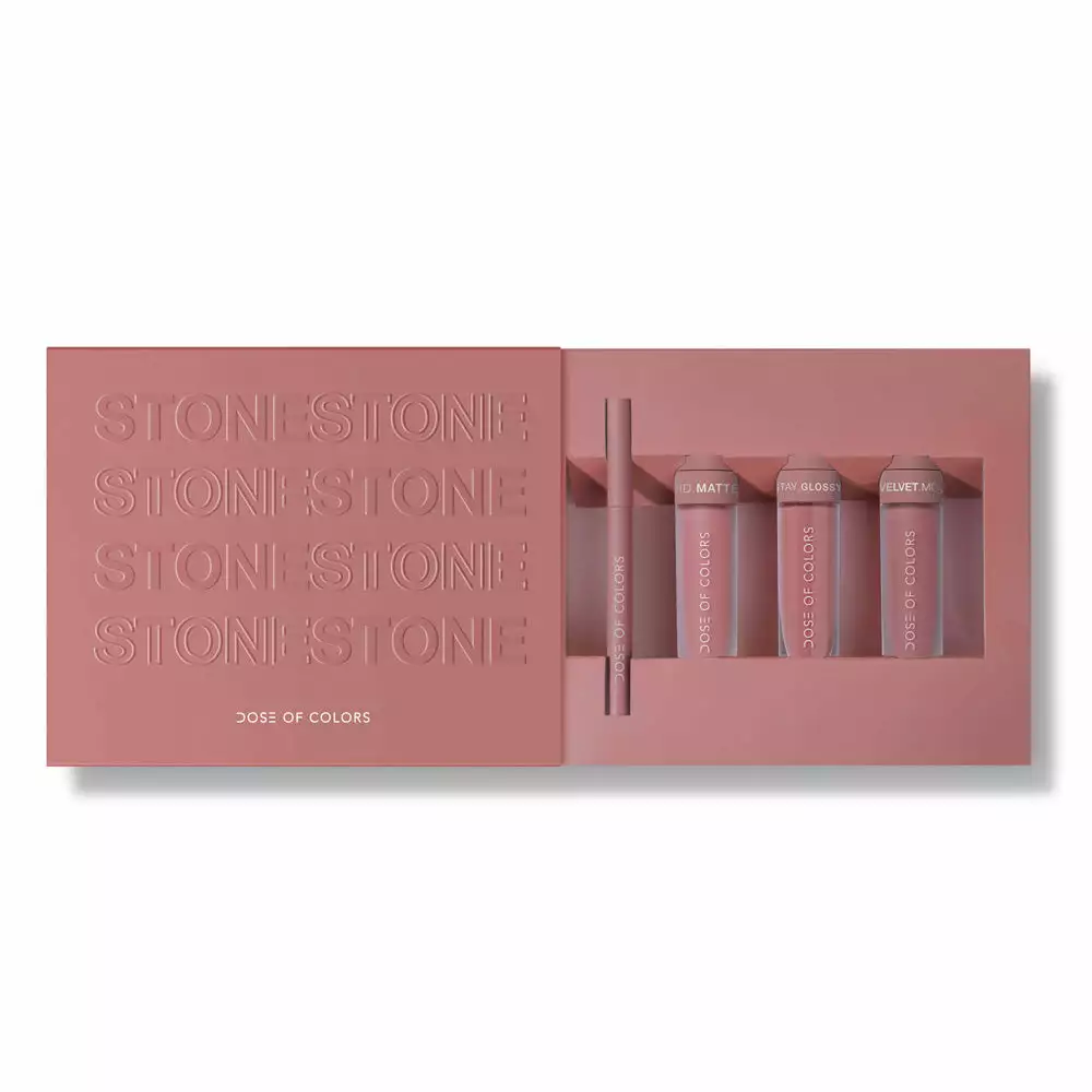 Dose Of Colors Stone Lip Set 1 Dose Of Colors Stone Lip Set