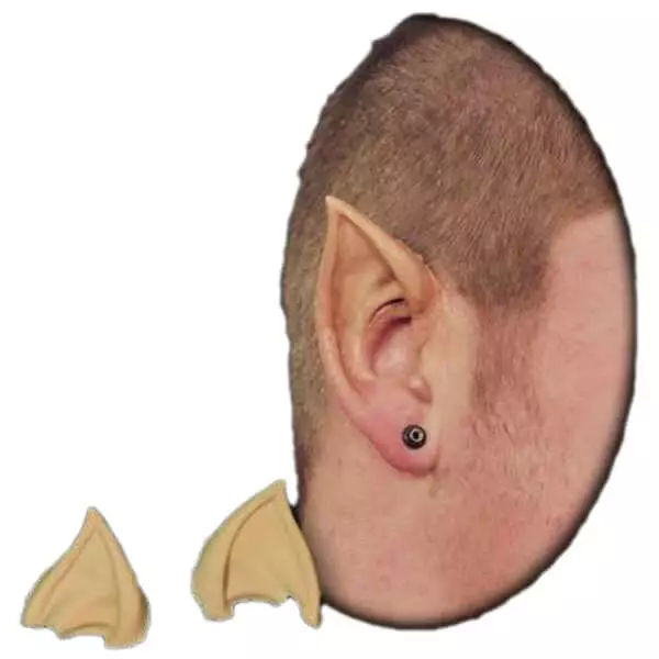 Special FX Stage Frights Foam Latex Pointed Ear Tips 1 Special FX Stage Frights Foam Latex Pointed Ear Tips