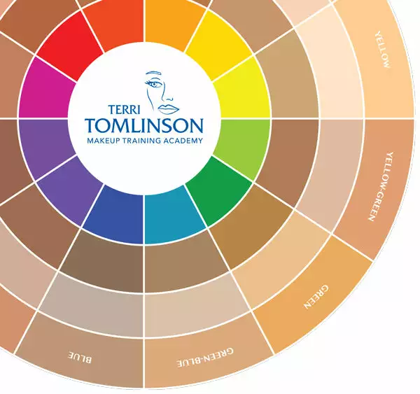 Adjusters Terri Tomlinson Flesh Tone Color Wheel 1 Adjusters Terri Tomlinson Flesh Tone Color Wheel