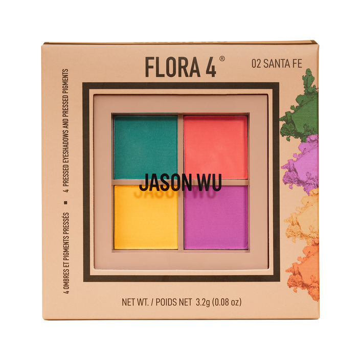 Jason Wu Beauty Flora 4 Eyeshadow Palette - 02 Santa Fe 4 Jason Wu Beauty Flora 4 Eyeshadow Palette - 02 Santa Fe