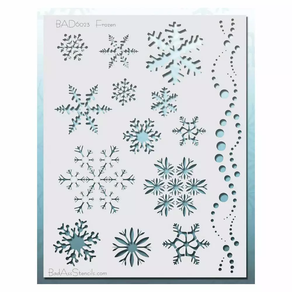 Graftobian Airbrush Stencils 6 Graftobian Airbrush Stencils