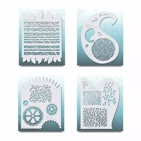 Graftobian Airbrush Stencils 1 Graftobian Airbrush Stencils