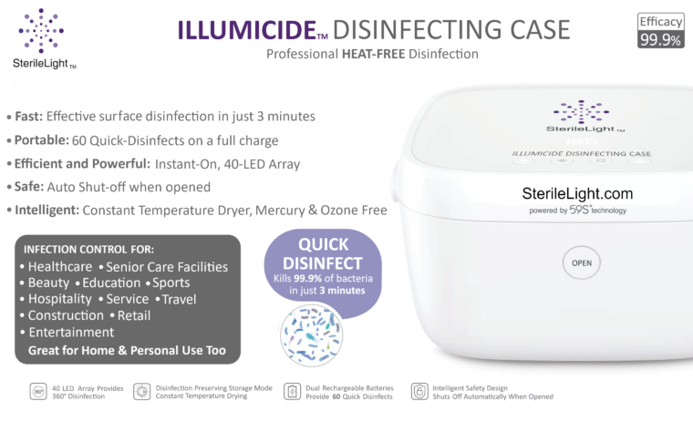 SterileLight ILLUMICIDE Surface Disinfecting Case 3 SterileLight ILLUMICIDE Surface Disinfecting Case
