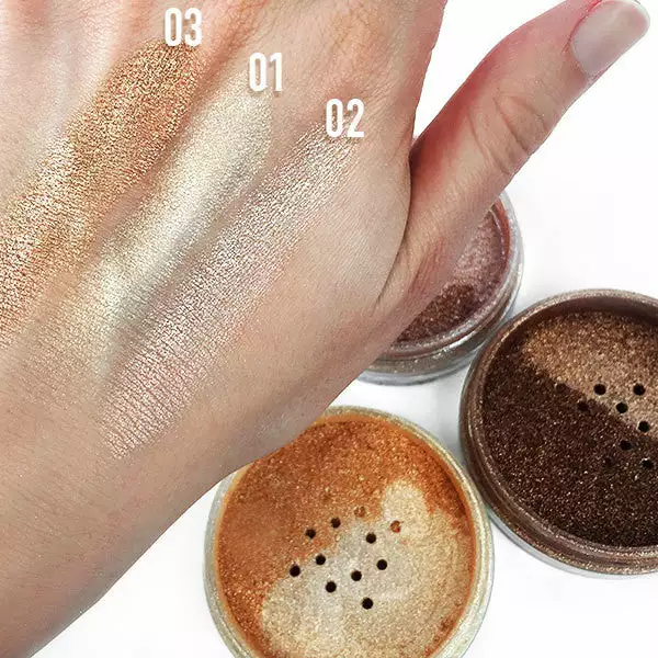 Inglot Cosmetics Inglot Sparkling Dust FEB Highlight & Contour 2 Inglot Cosmetics Inglot Sparkling Dust FEB Highlight & Contour