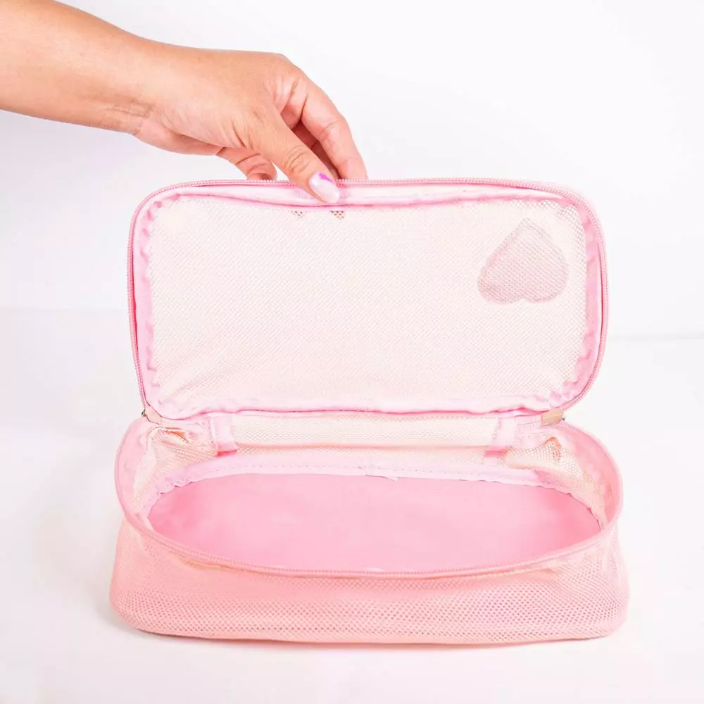 KimChi Chic Beauty Mesh Cosmetics Bag 4 KimChi Chic Beauty Mesh Cosmetics Bag