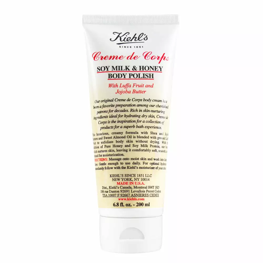 Kiehl's Since 1851 Creme De Corps Soy Milk & Honey Body Polish 1 Kiehl's Since 1851 Creme De Corps Soy Milk & Honey Body Polish