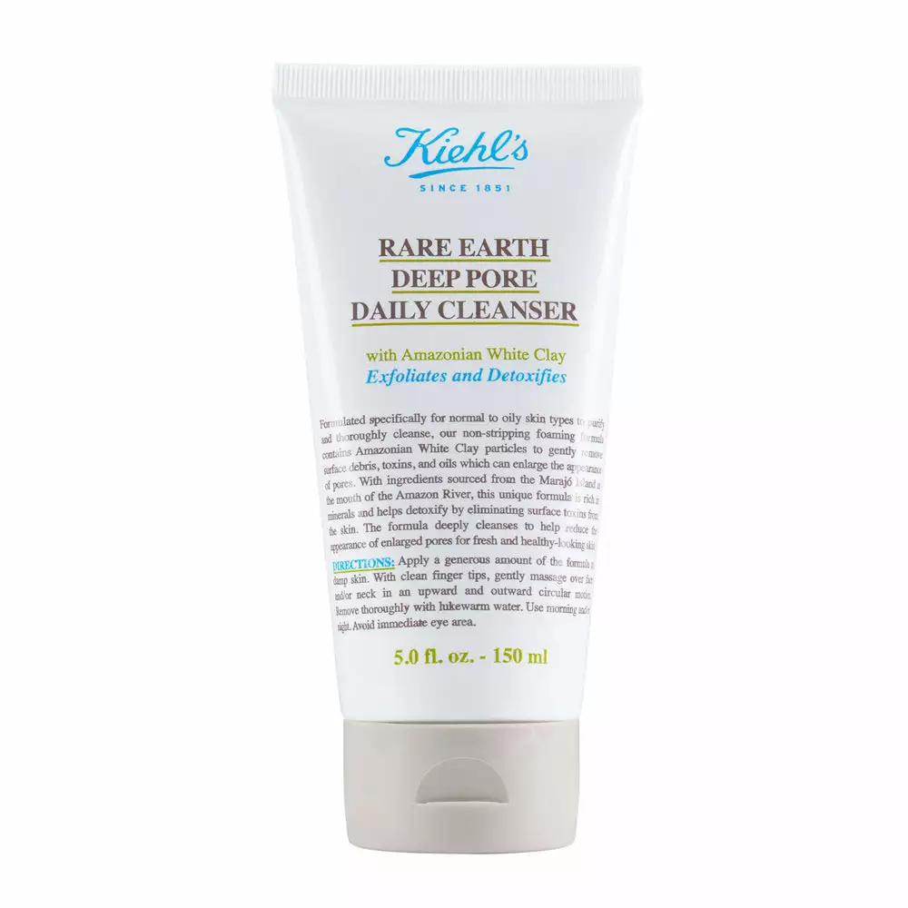 Skincare Kiehl's Since 1851 Rare Earth Deep Pore Daily Cleanser 1 Skincare Kiehl's Since 1851 Rare Earth Deep Pore Daily Cleanser