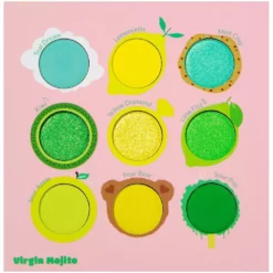 KimChi Chic Beauty Juicy Nine Eyeshadow Palette - 01 Virgin Mojito