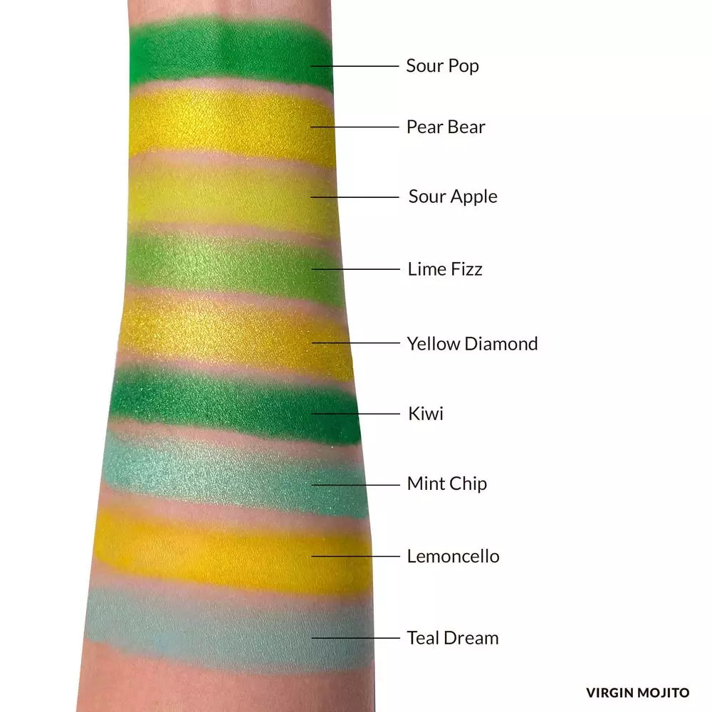 KimChi Chic Beauty Juicy Nine Eyeshadow Palette - 01 Virgin Mojito 4 KimChi Chic Beauty Juicy Nine Eyeshadow Palette - 01 Virgin Mojito