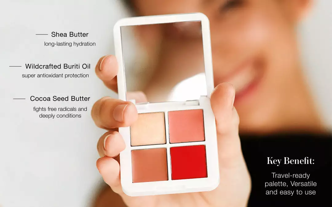 New RMS Beauty Lip2Cheek Glow Quad Mini 3 New RMS Beauty Lip2Cheek Glow Quad Mini