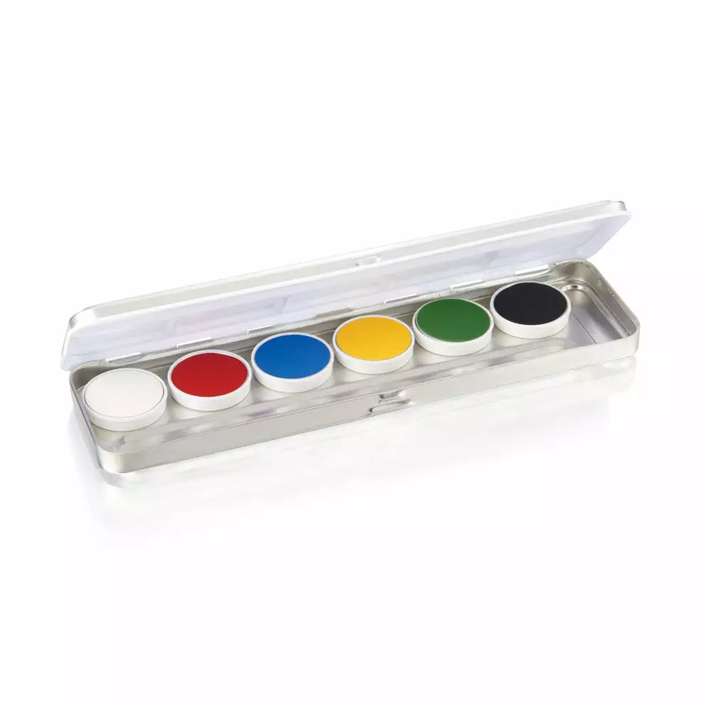Ben Nye Primary Creme Palette (LKP-1) 1 Ben Nye Primary Creme Palette (LKP-1)