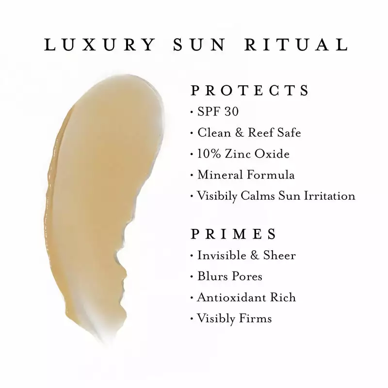 New Saint Jane Luxury Sun Ritual Pore Smoothing SPF 30 Sunscreen 4 New Saint Jane Luxury Sun Ritual Pore Smoothing SPF 30 Sunscreen