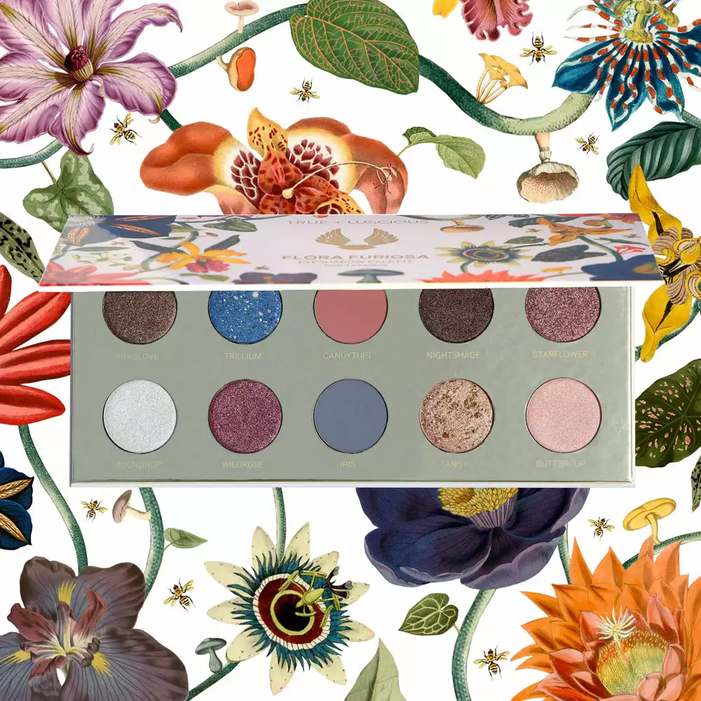 True + Luscious Flora Furiosa Eyeshadow Palette New 4 True + Luscious Flora Furiosa Eyeshadow Palette New