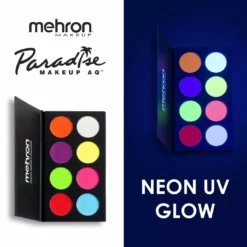 Mehron Paradise Makeup Neon UV Glow Palette