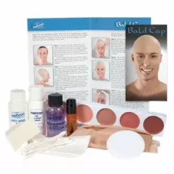 Mehron Bald Cap Premium Makeup Kit