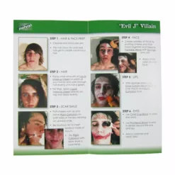 Mehron Evil J Villain Character Kit 5 Mehron Evil J Villain Character Kit