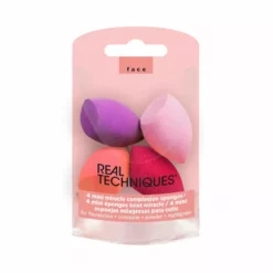 Real Techniques 4 Miracle Mini Complexion Sponges Kits & Tools