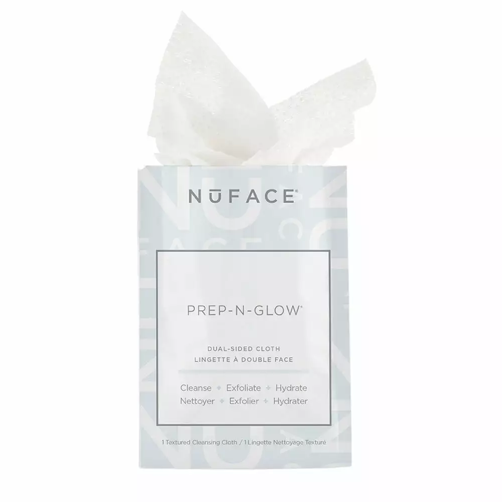 NuFACE Prep-N-Glow Cleanse + Exfoliation Cloths (5pk) 3 NuFACE Prep-N-Glow Cleanse + Exfoliation Cloths (5pk)