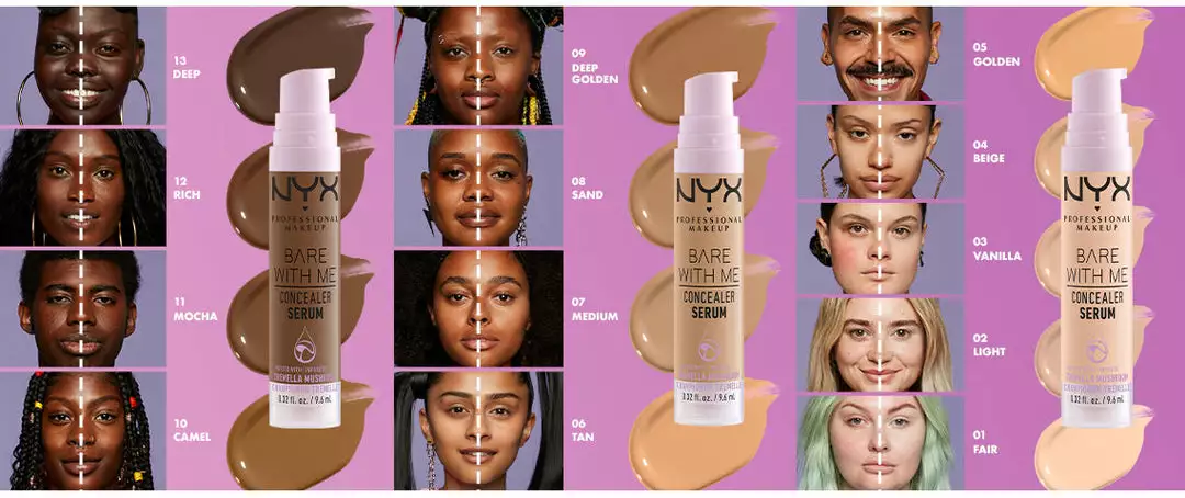 NYX Bare With Me Concealer Serum New 3 NYX Bare With Me Concealer Serum New