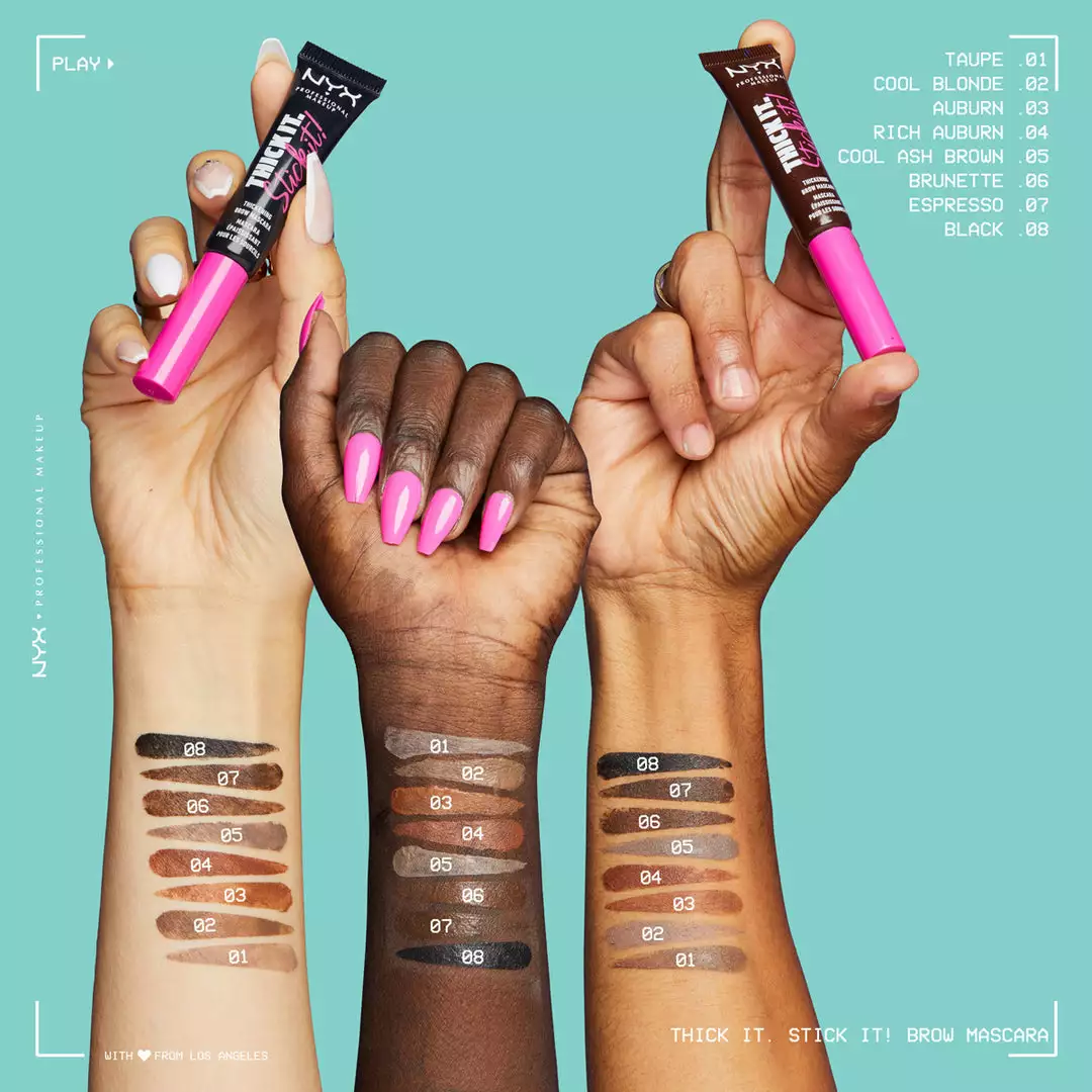 NYX Thick It Stick It Brow Gel 3 NYX Thick It Stick It Brow Gel