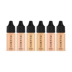 Temptu Perfect Canvas Hydra Lock Airbrush Foundation 6-pack Light/Medium Face
