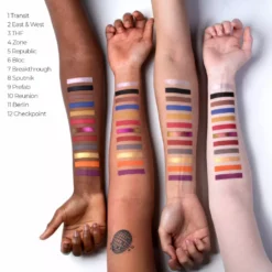 Lethal Cosmetics MAGNETIC Pressed Powder Palette - Berlin 89 6 Lethal Cosmetics MAGNETIC Pressed Powder Palette - Berlin 89