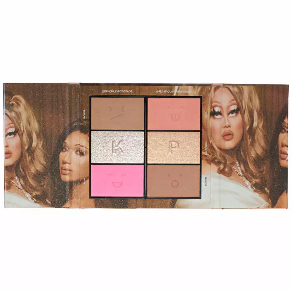 KimChi Chic Beauty Nude Sensation: Life In Plastique Blush, Bronzer & Highlighter Palette 4 KimChi Chic Beauty Nude Sensation: Life In Plastique Blush, Bronzer & Highlighter Palette