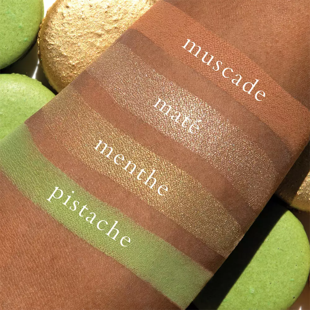 New Viseart Petits Fours Pistache Eyeshadow Palette 2 New Viseart Petits Fours Pistache Eyeshadow Palette