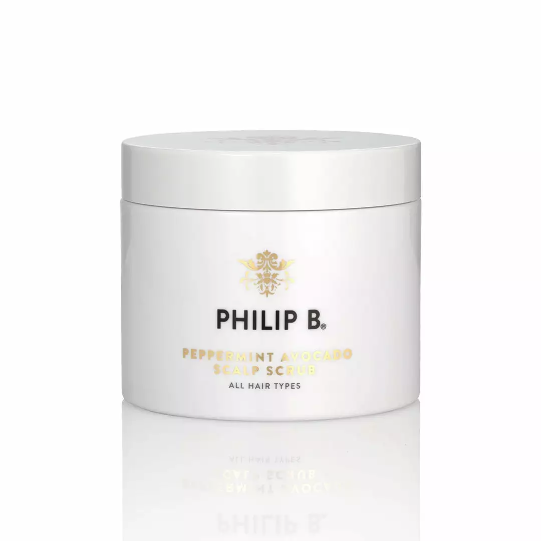 Philip B Peppermint Avocado Scalp Scrub Dullness 4 Philip B Peppermint Avocado Scalp Scrub Dullness