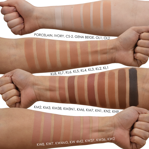 RCMA Makeup Four Color Foundation 4 RCMA Makeup Four Color Foundation