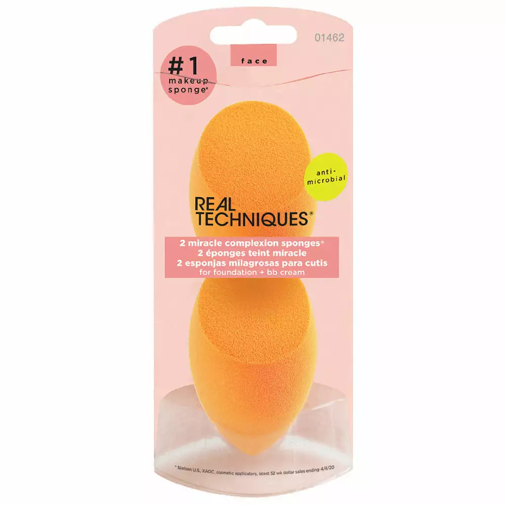 Real Techniques - 2 Pack Miracle Complexion Sponge 1 Real Techniques - 2 Pack Miracle Complexion Sponge
