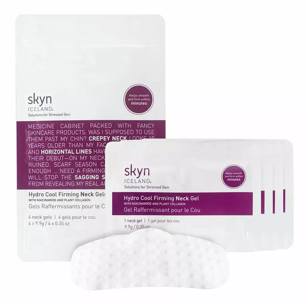 Skyn Iceland Hydro Cool Firming Neck Gels 1 Skyn Iceland Hydro Cool Firming Neck Gels