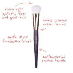 Smith Cosmetics 115 Foundation Brush Kits & Tools