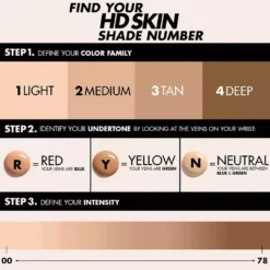 Make Up For Ever HD Skin Foundation 30ml New 55 Make Up For Ever HD Skin Foundation 30ml New