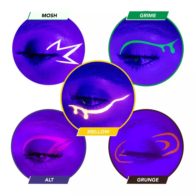 SUVA Beauty UV Grunge Hydra Liner FX Palette Eyes 4 SUVA Beauty UV Grunge Hydra Liner FX Palette Eyes